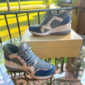 Blue  Michael Kors Sneakers